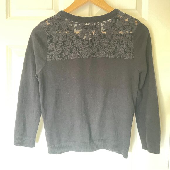 Abercrombie & Fitch Women's Lace Back Cardigan - Size Large - Picture 3 of 8